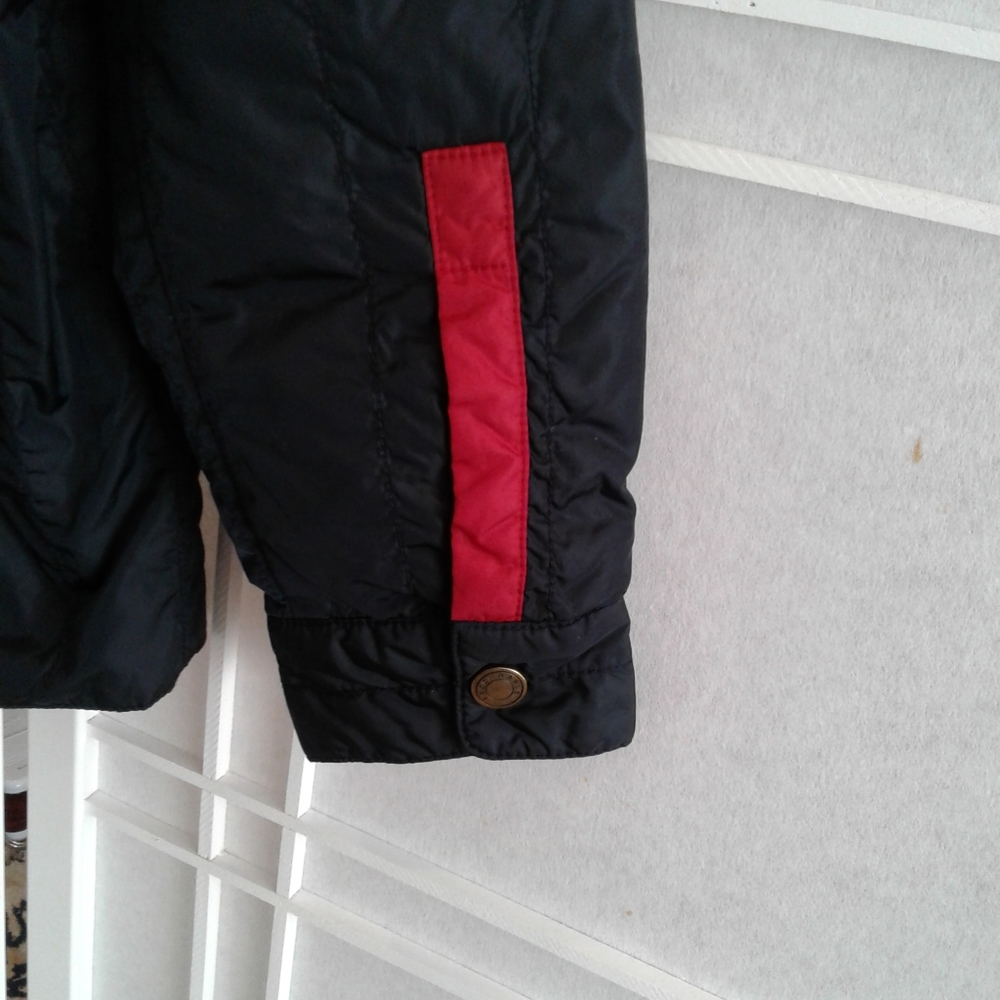 Faconnable Black Jacket with Red Lining - Picture 9 of 12